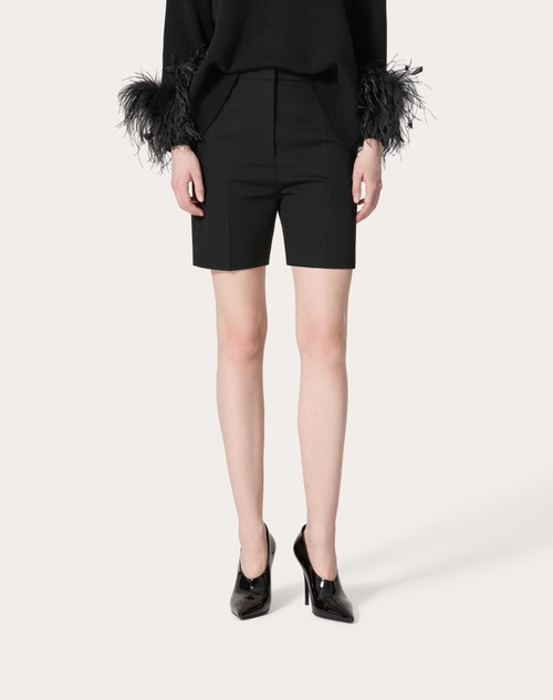 Red Valentino BERMUDA IN GRISAILLE