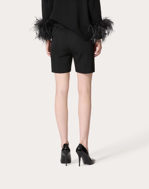 Red Valentino BERMUDA IN GRISAILLE