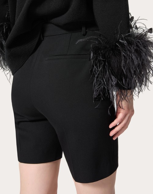 Red Valentino BERMUDA IN GRISAILLE