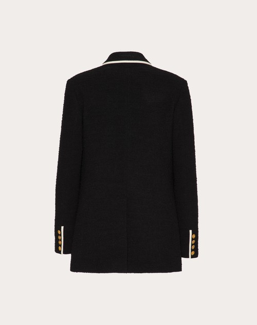 Red Valentino BLAZER IN LIGHT WOOL TWEED