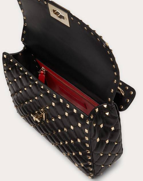 Red Valentino BORSA MEDIA ROCKSTUD SPIKE IN NAPPA