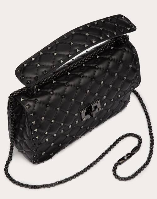 Red Valentino BORSA MEDIA ROCKSTUD SPIKE IN NAPPA