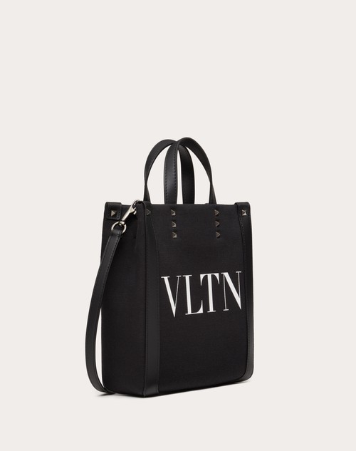 Red Valentino BORSA SHOPPING MINI VLTN IN CANVAS