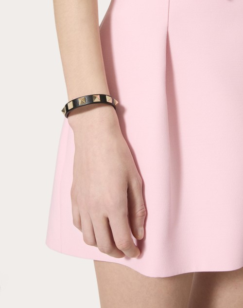 Red Valentino BRACCIALE ROCKSTUD IN PELLE