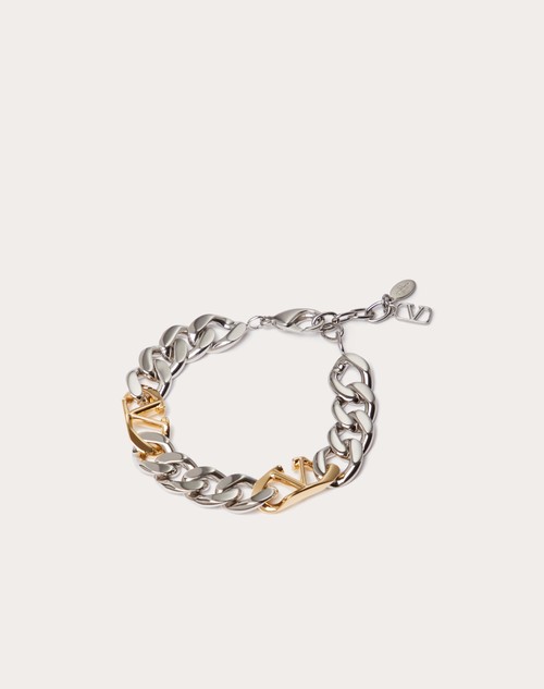 Red Valentino BRACCIALE VLOGO CHAIN IN METALLO