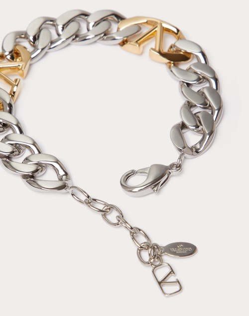 Red Valentino BRACCIALE VLOGO CHAIN IN METALLO