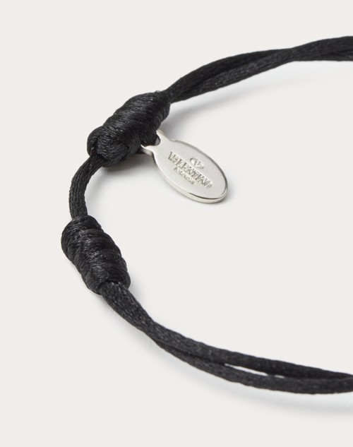 Red Valentino BRACCIALE VLOGO SIGNATURE IN COTONE