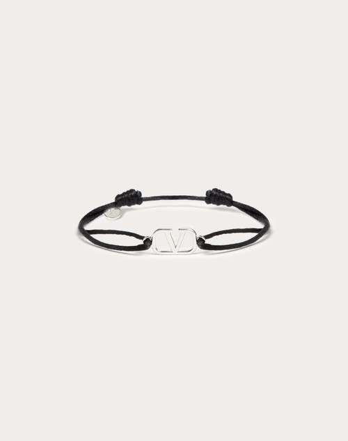 Red Valentino BRACCIALE VLOGO SIGNATURE IN COTONE