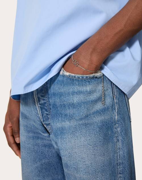 Red Valentino BRACCIALE VLOGO SIGNATURE IN METALLO