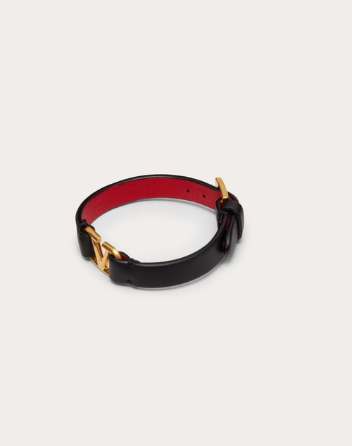 Red Valentino BRACCIALE VLOGO SIGNATURE IN VITELLO