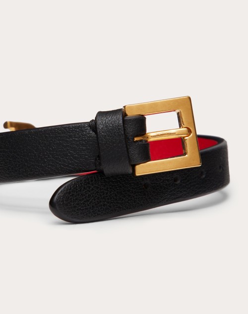 Red Valentino BRACCIALE VLOGO SIGNATURE IN VITELLO