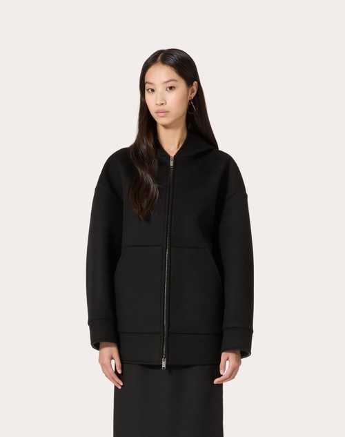 Red Valentino CABAN IN COMPACT DRAP