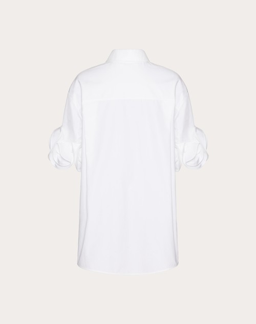 Red Valentino CAMICIA IN COMPACT POPELINE