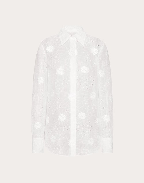 Red Valentino CAMICIA IN DAISY ORGANDIS