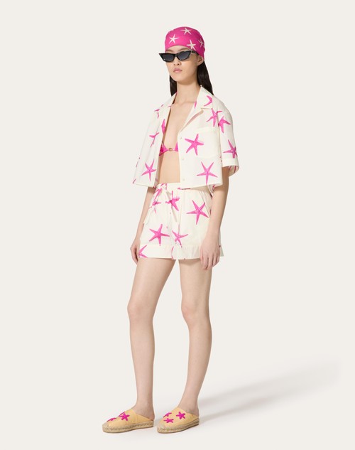 Red Valentino CAMICIA IN POPELINE STARFISH