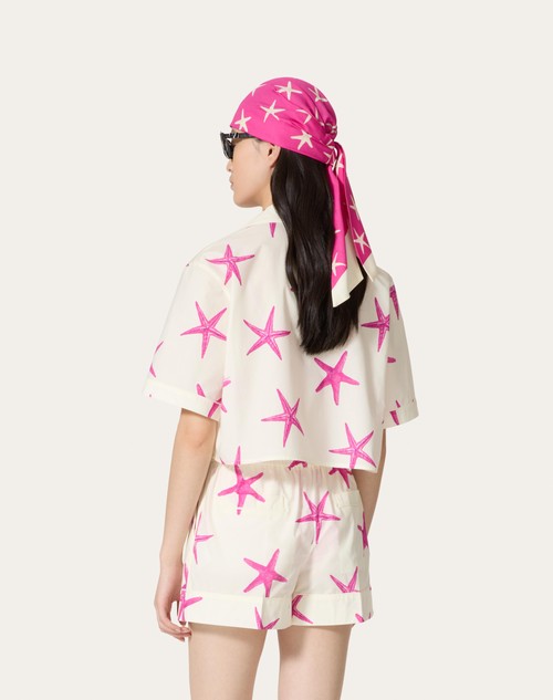 Red Valentino CAMICIA IN POPELINE STARFISH