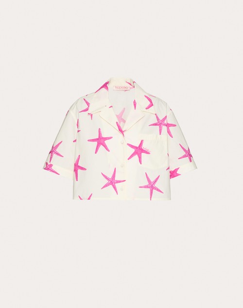 Red Valentino CAMICIA IN POPELINE STARFISH