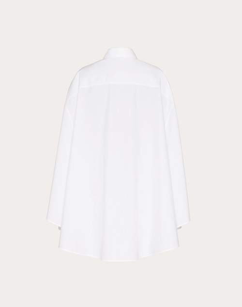 Red Valentino CAMICIA IN SARTORIAL POPELINE