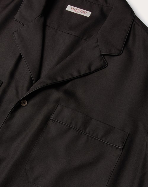 Red Valentino CAMICIA PIGIAMA IN SETA