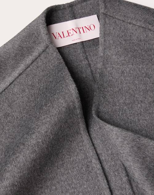 Red Valentino CAPPA IN COMPACT DRAP