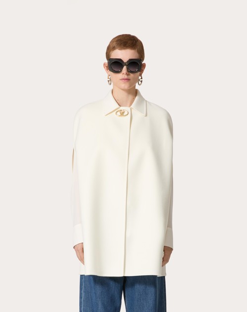 Red Valentino CAPPA IN COMPACT DRAP