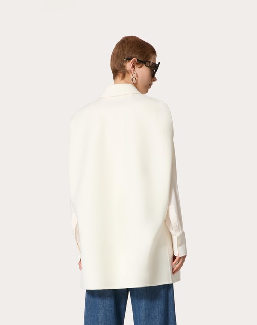 Red Valentino CAPPA IN COMPACT DRAP