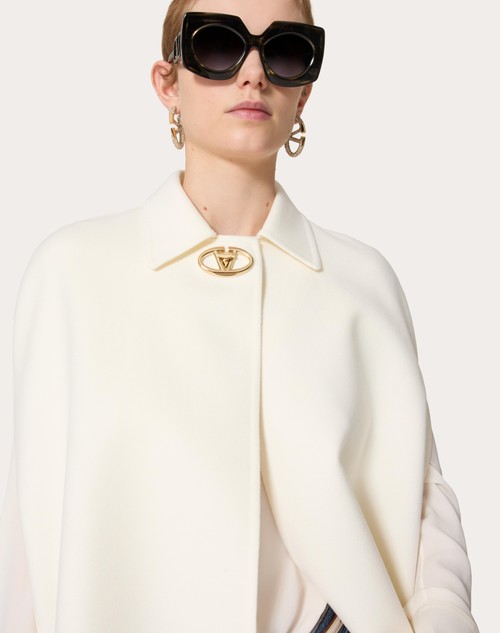 Red Valentino CAPPA IN COMPACT DRAP