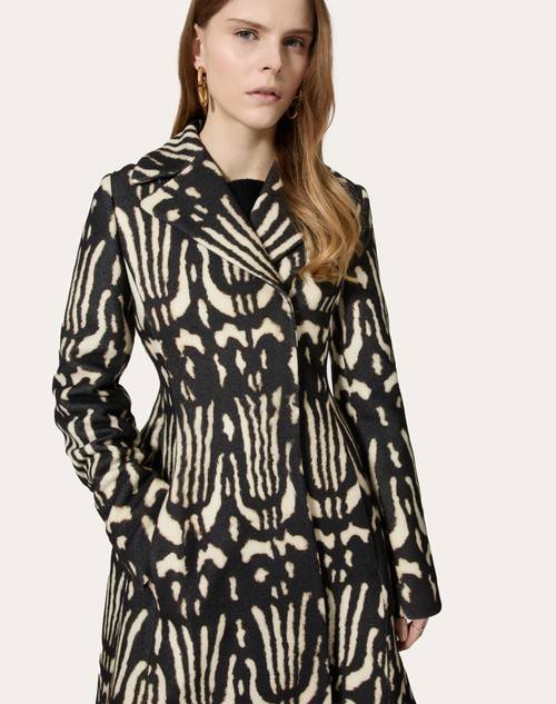 Red Valentino CAPPOTTO IN VALENTINO WILDPRINT 98