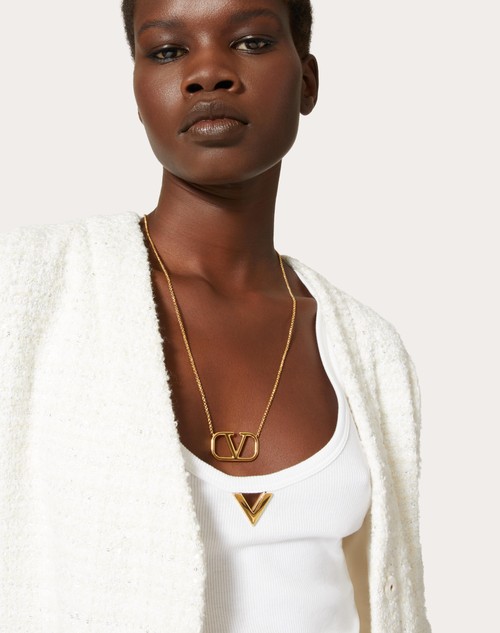 Red Valentino COLLANA VLOGO SIGNATURE IN METALLO