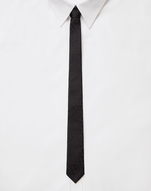 Red Valentino CRAVATTA TOILE ICONOGRAPHE IN SETA