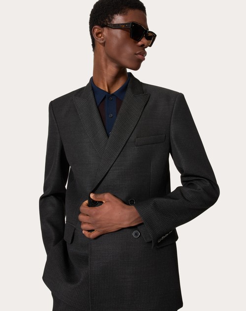 Red Valentino GIACCA DOPPIOPETTO IN LANA