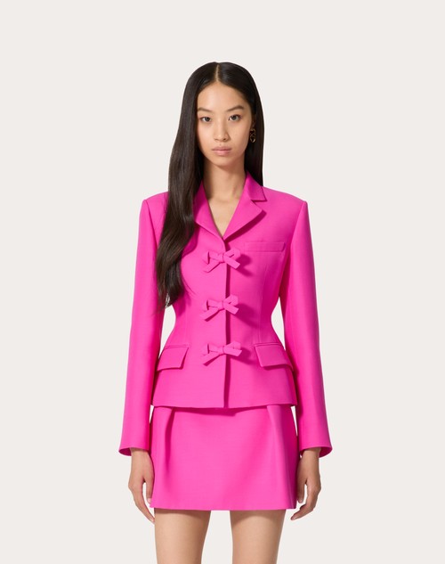 Red Valentino GIACCA IN CREPE COUTURE