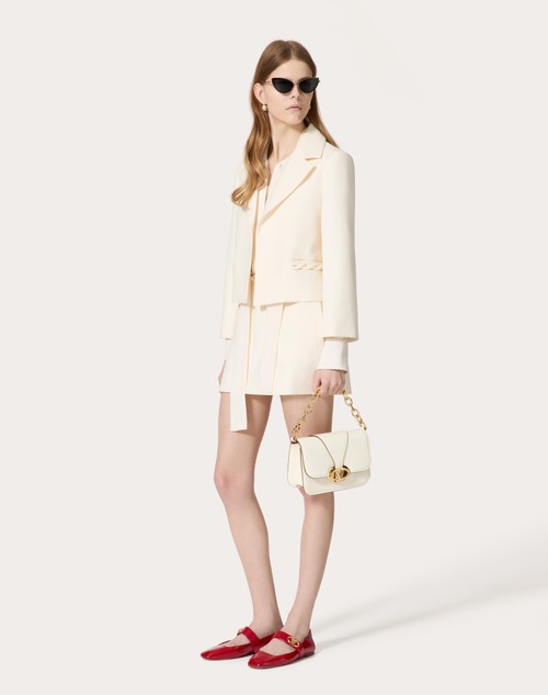 Red Valentino GIACCA IN CREPE COUTURE