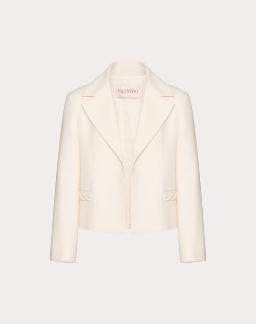 Red Valentino GIACCA IN CREPE COUTURE