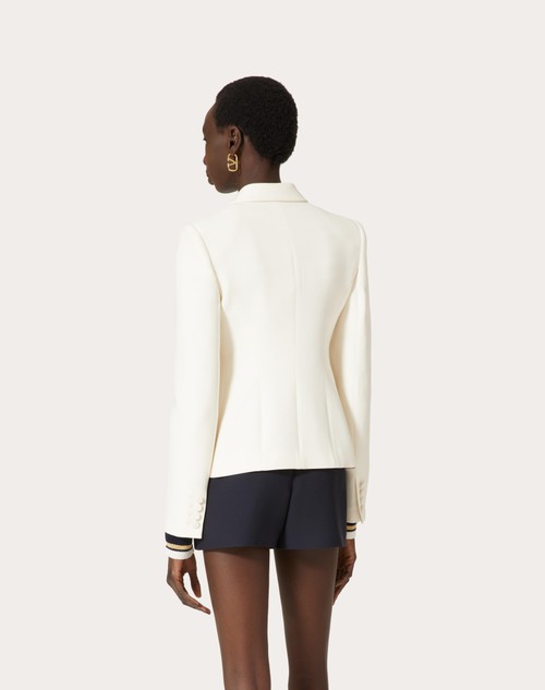 Red Valentino GIACCA IN CREPE COUTURE