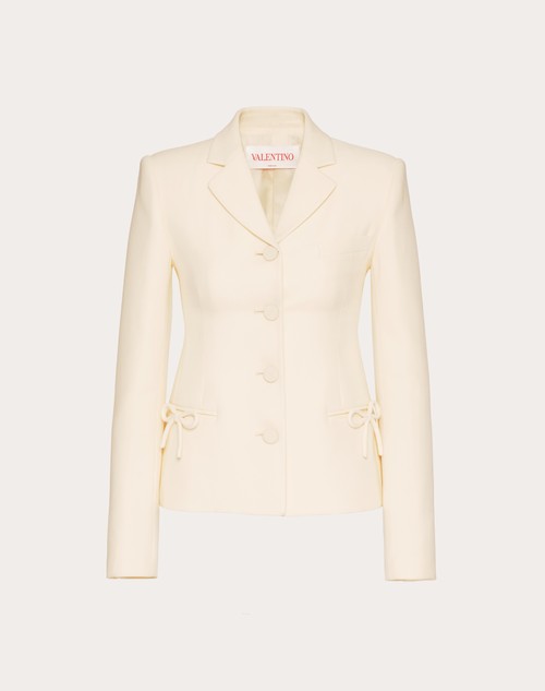 Red Valentino GIACCA IN CREPE COUTURE