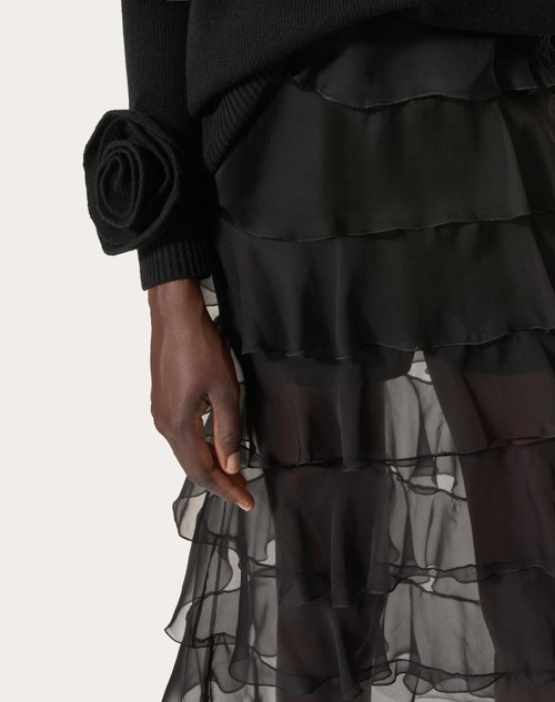 Red Valentino GONNA IN CHIFFON