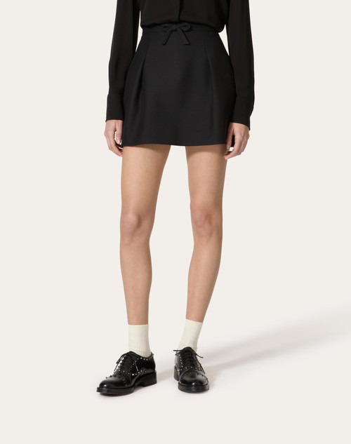 Red Valentino GONNA IN CREPE COUTURE