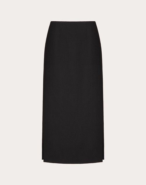 Red Valentino GONNA MIDI IN GRISAILLE