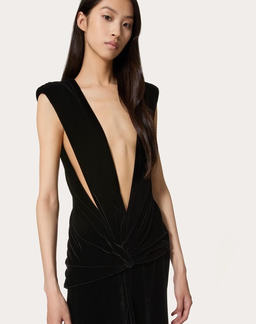 Red Valentino GOWN IN VELLUTO