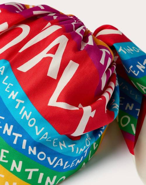 Red Valentino HEADBAND ESCAPE IN COTONE E SETA
