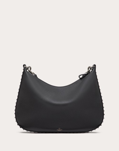 Red Valentino HOBO ROCKSTUD IN VITELLO GRANATO