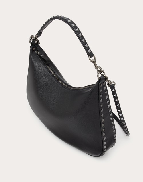 Red Valentino HOBO ROCKSTUD IN VITELLO GRANATO