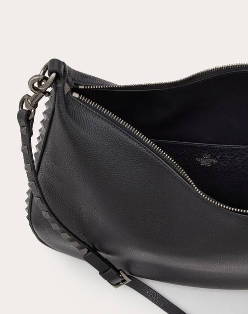 Red Valentino HOBO ROCKSTUD IN VITELLO GRANATO