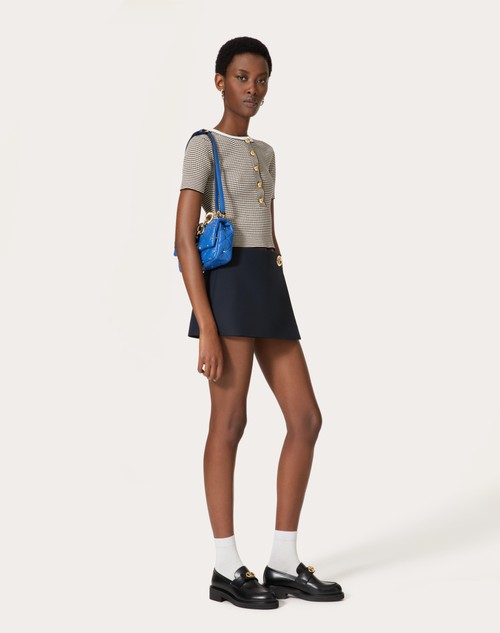 Red Valentino MAGLIA IN COTONE E LUREX