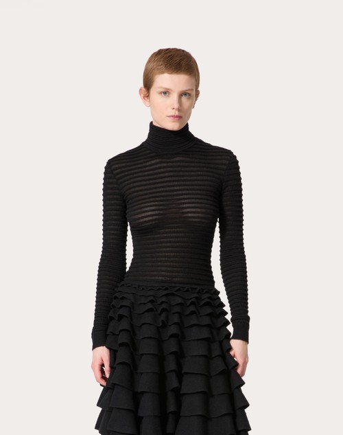 Red Valentino MAGLIA IN VISCOSA E LANA