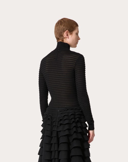 Red Valentino MAGLIA IN VISCOSA E LANA