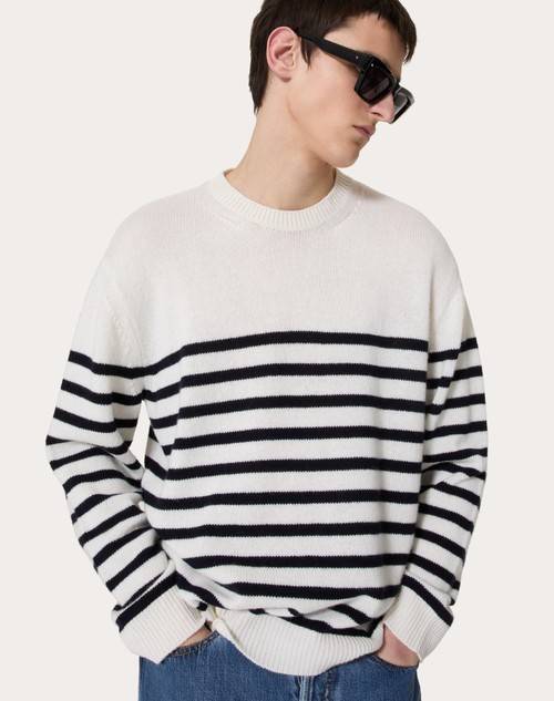 Red Valentino MAGLIONE GIROCOLLO IN CASHMERE