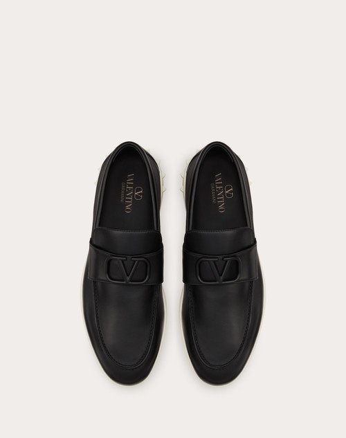 Red Valentino MOCASSINO LEISURE FLOWS IN VITELLO