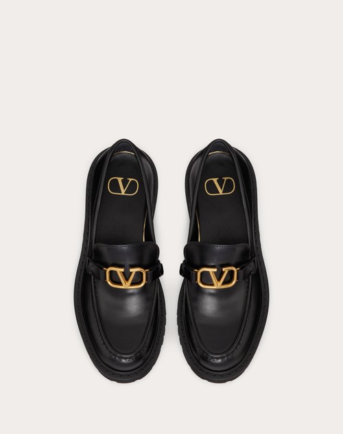 Red Valentino MOCASSINO VLOGO SIGNATURE IN VITELLO